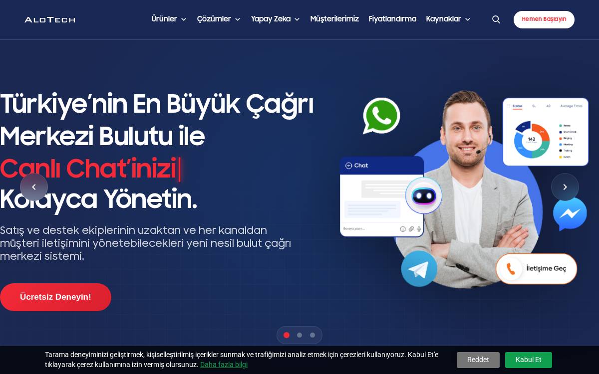 AloTech website preview