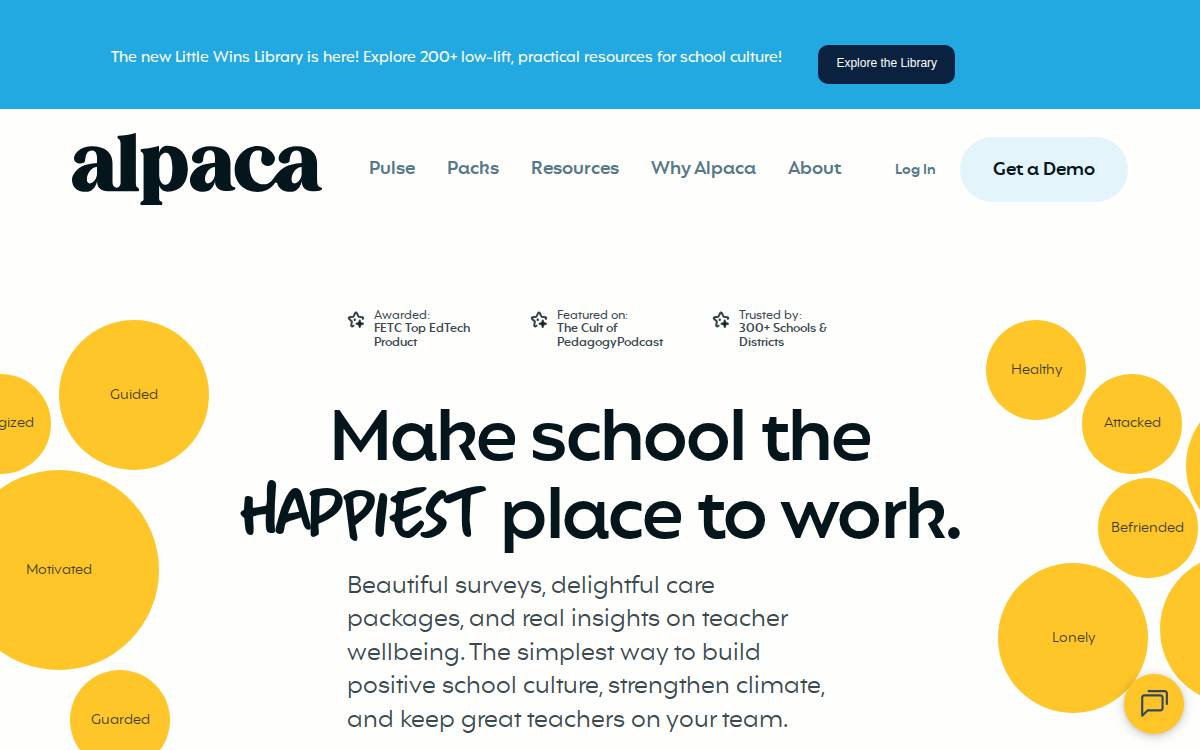 Alpaca website preview