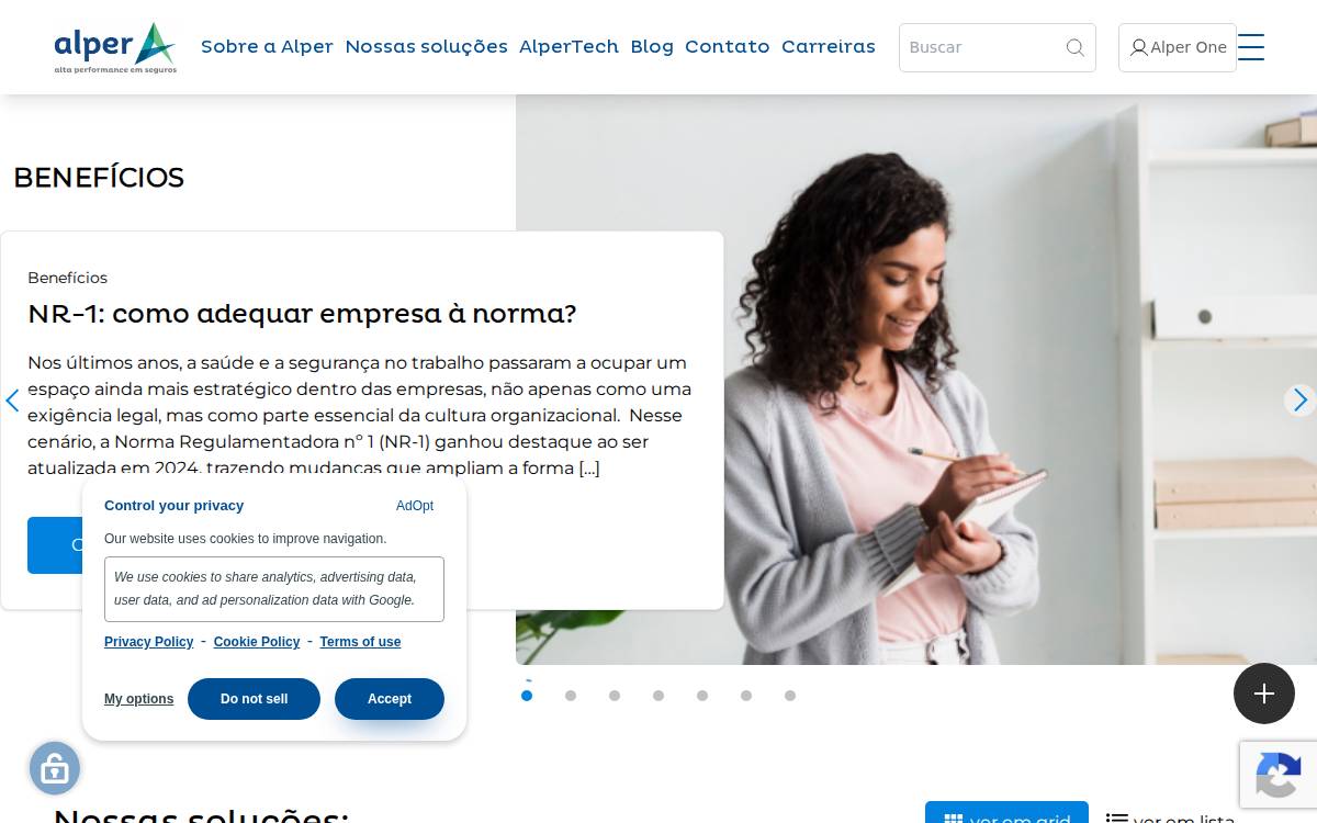 Alper website preview