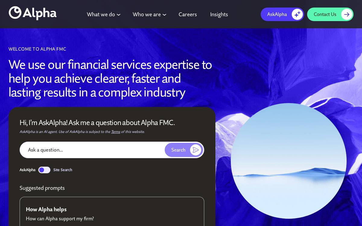 Alpha FMC website preview