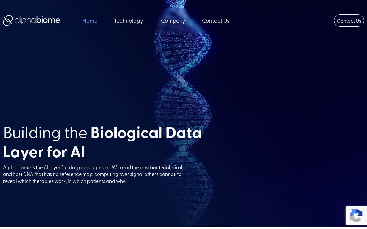Alphabiome website preview