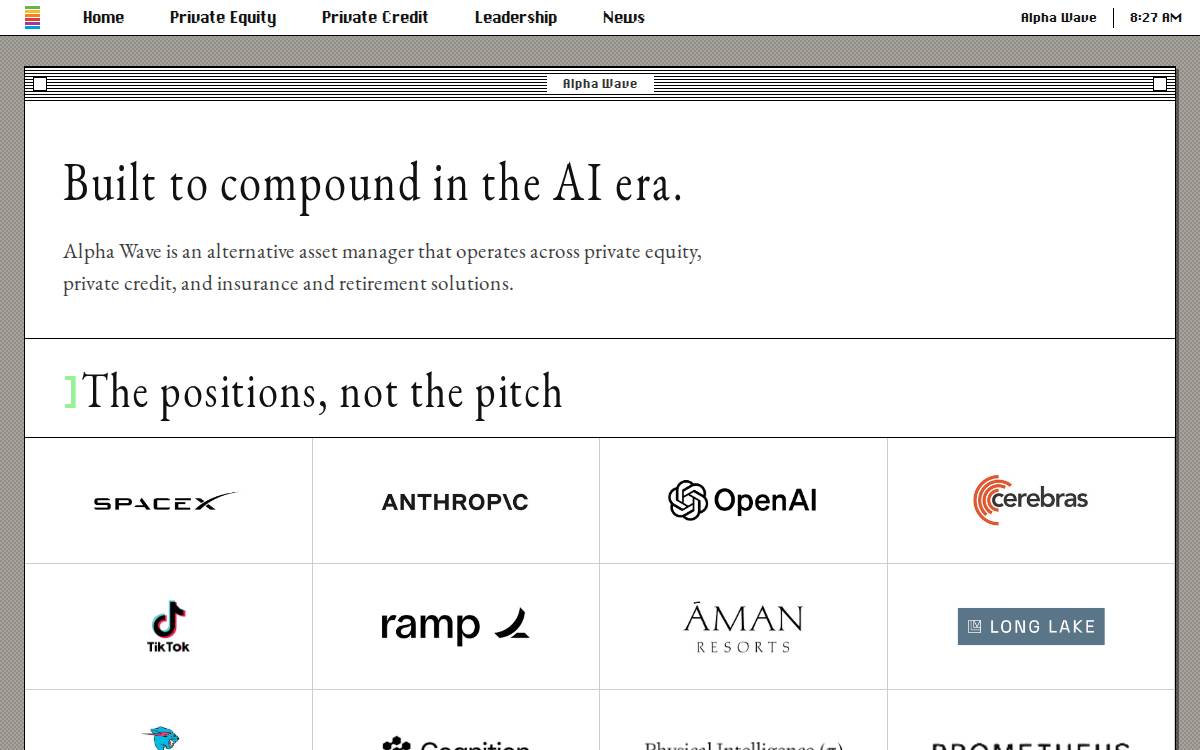 Alphawaveglobal website preview