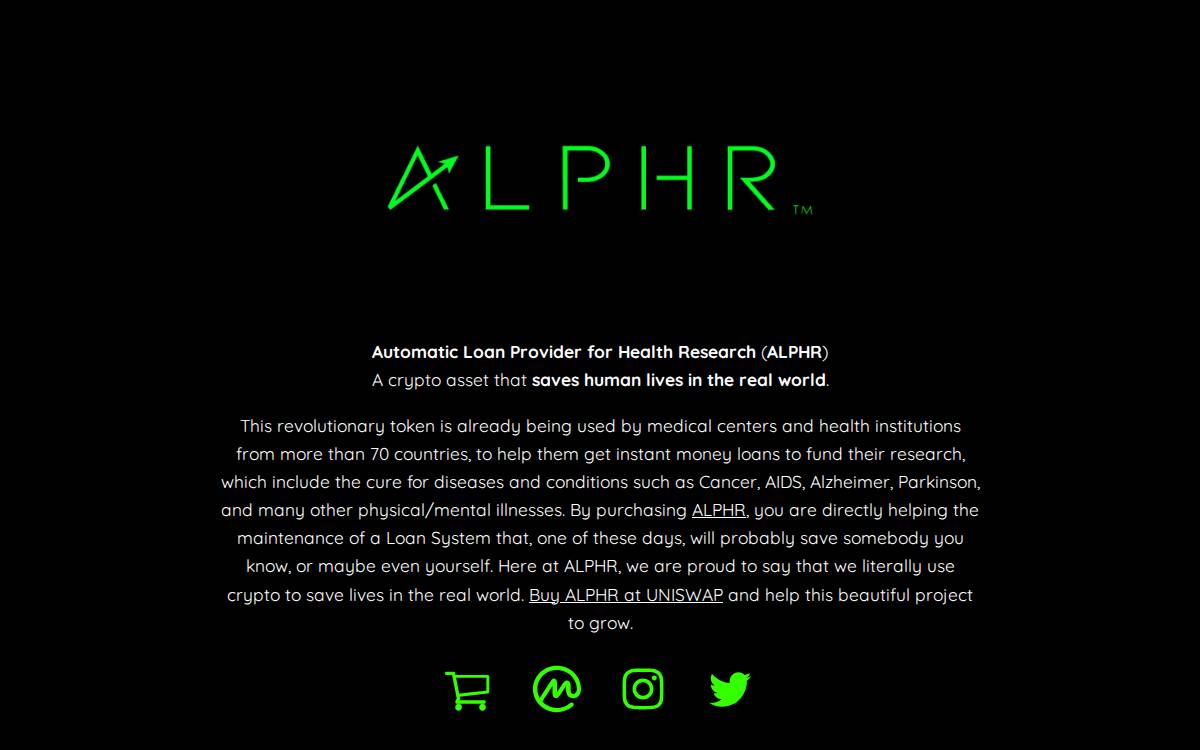 Alphr website preview