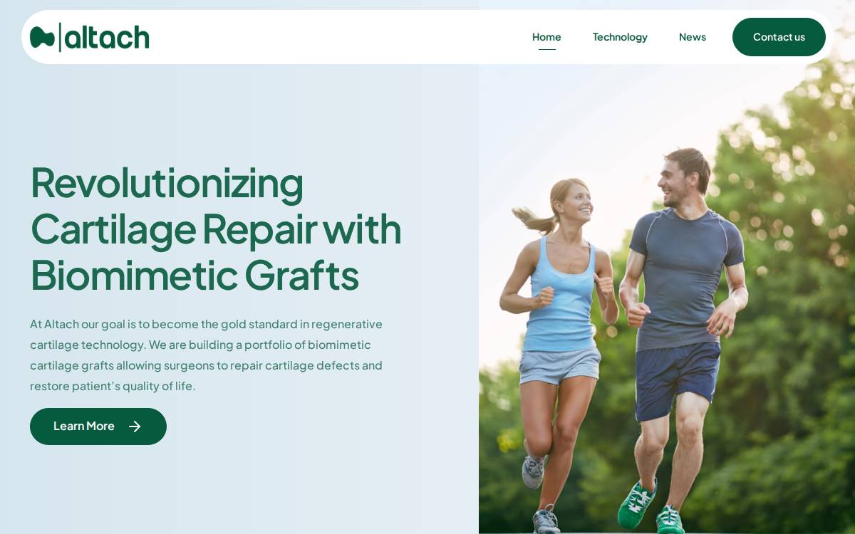 Altach website preview