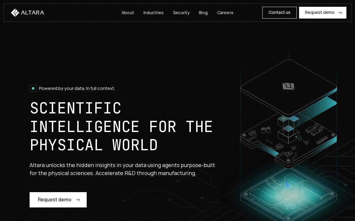 Altara website preview