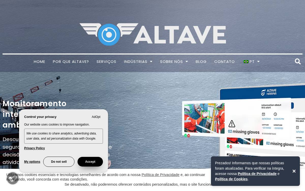 Altave website preview