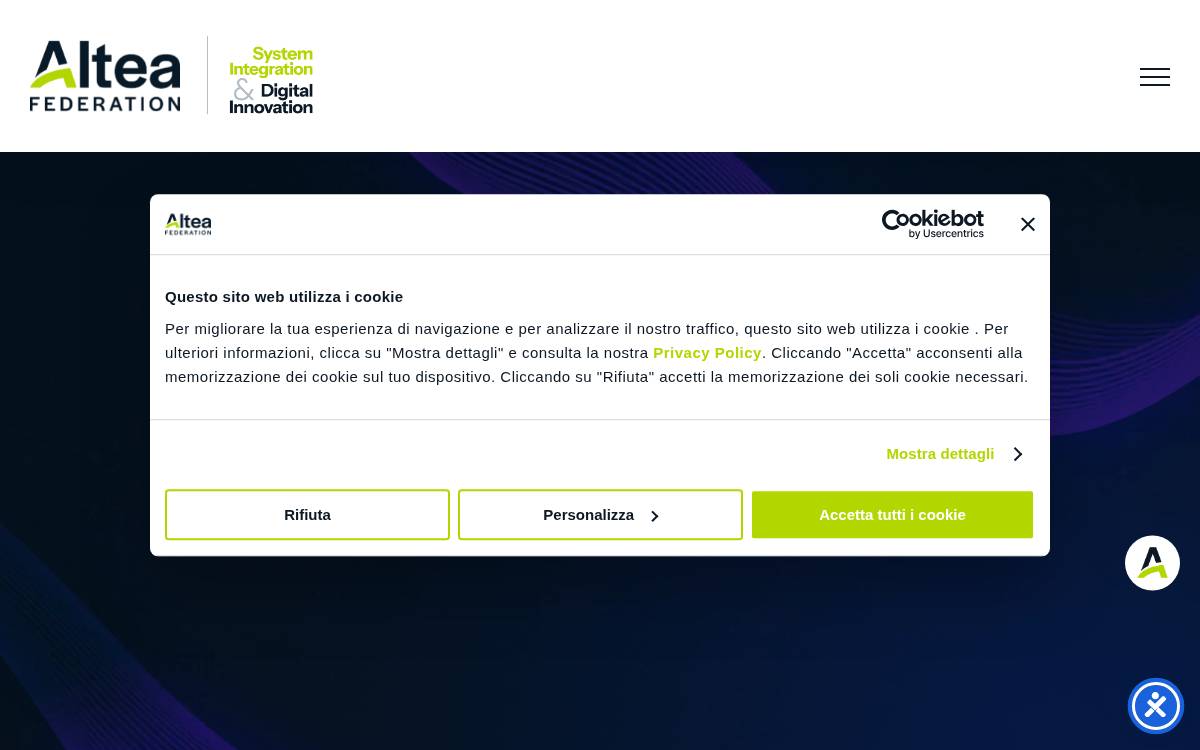 Altea website preview