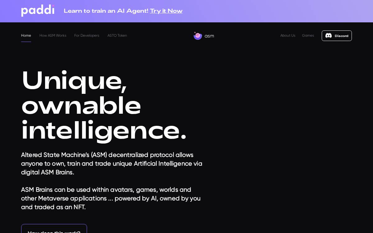 Altered State Machine website preview
