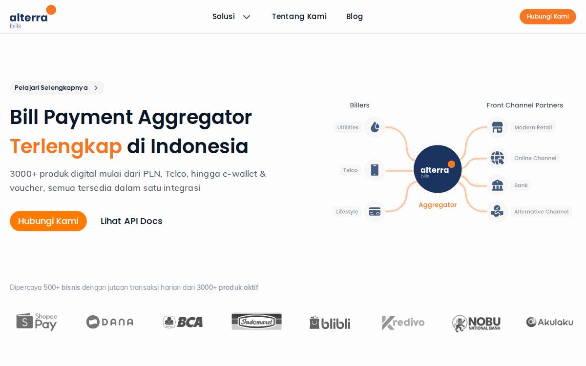 Alterra website preview