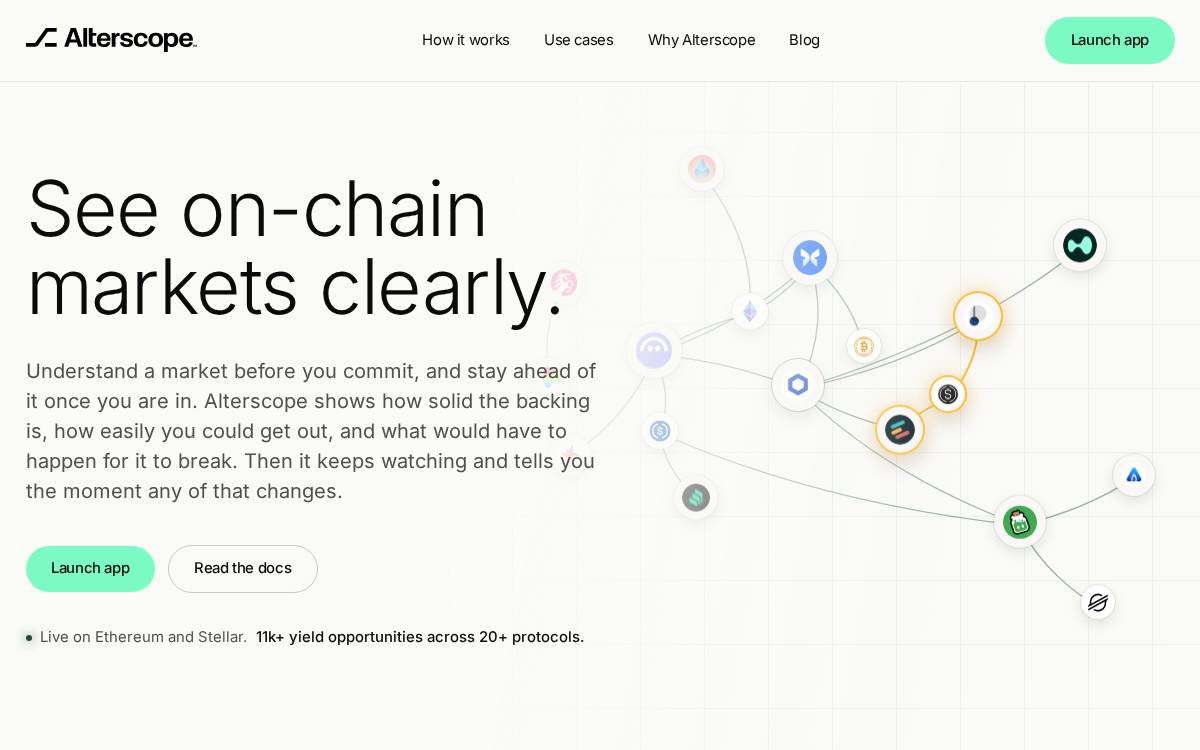 Alterscope website preview
