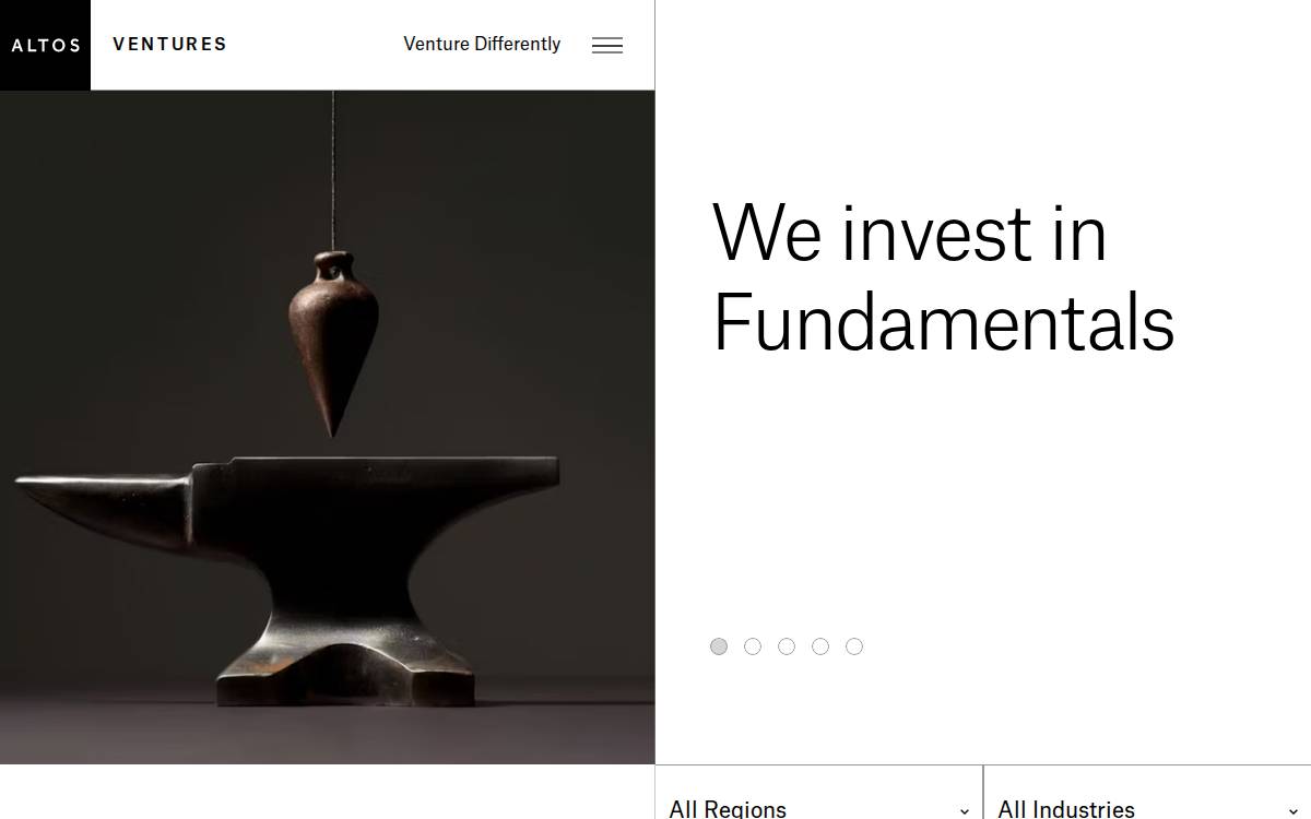 Altos website preview