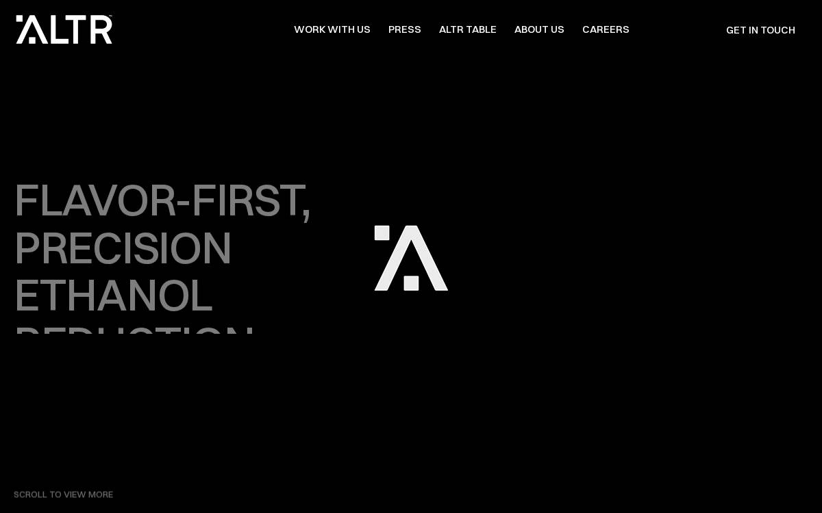 ALTR website preview