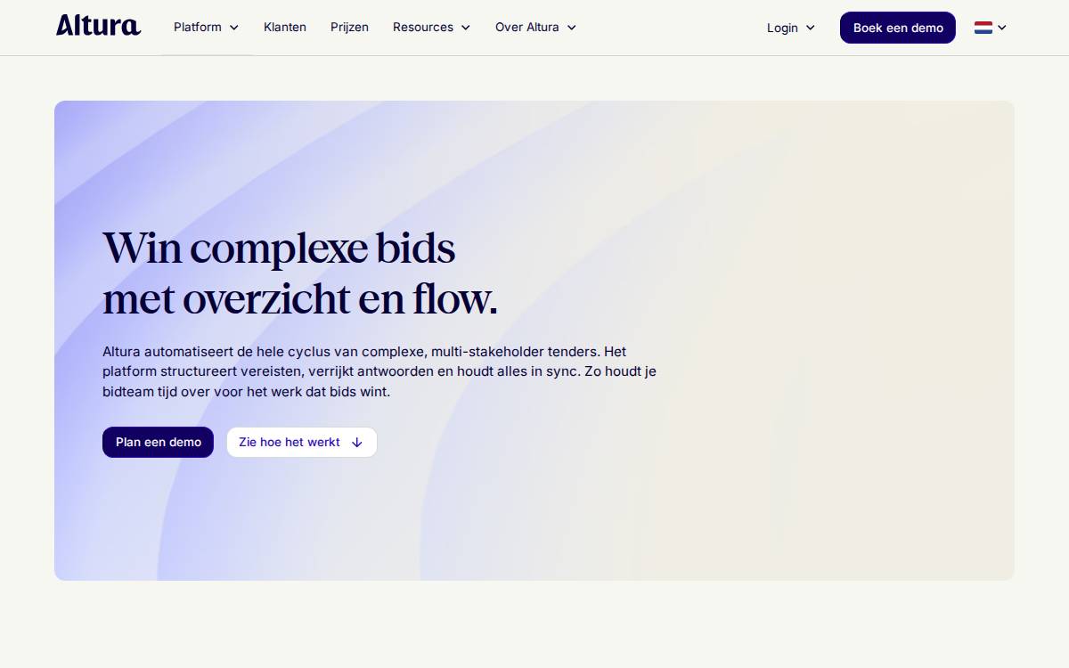 Altura website preview