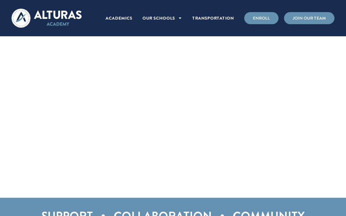 Alturasacademy website preview