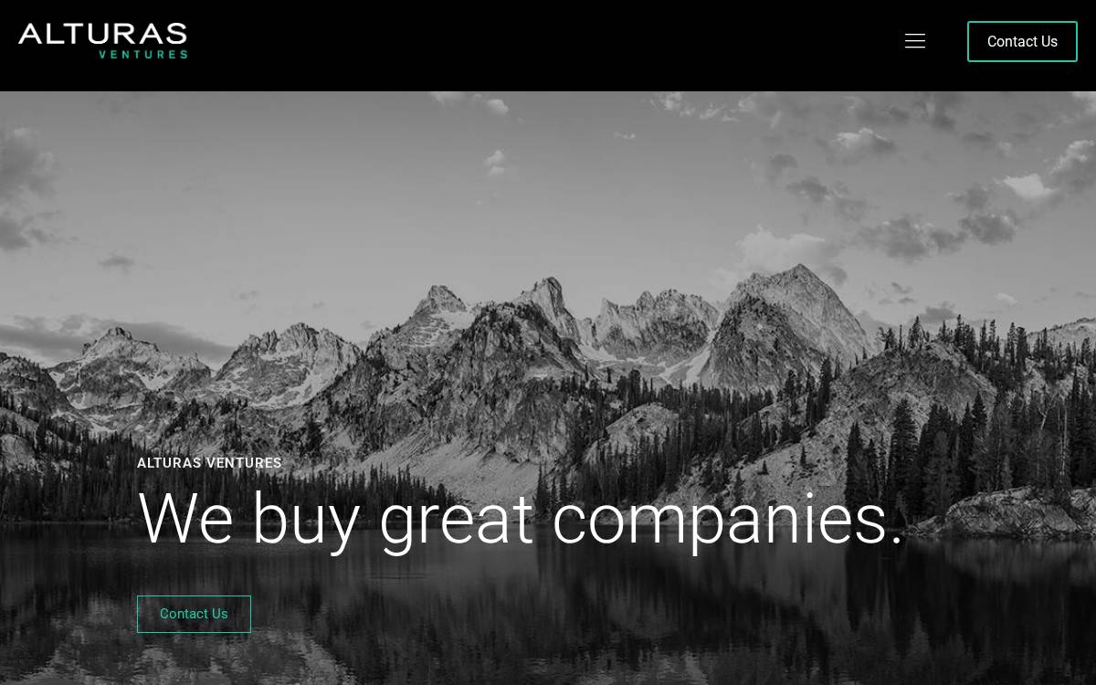 Alturasventures website preview