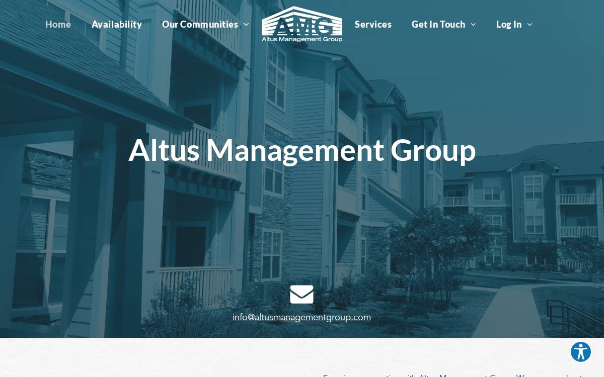 Altus Management Group website preview