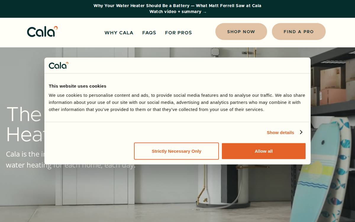 Altusthermal website preview