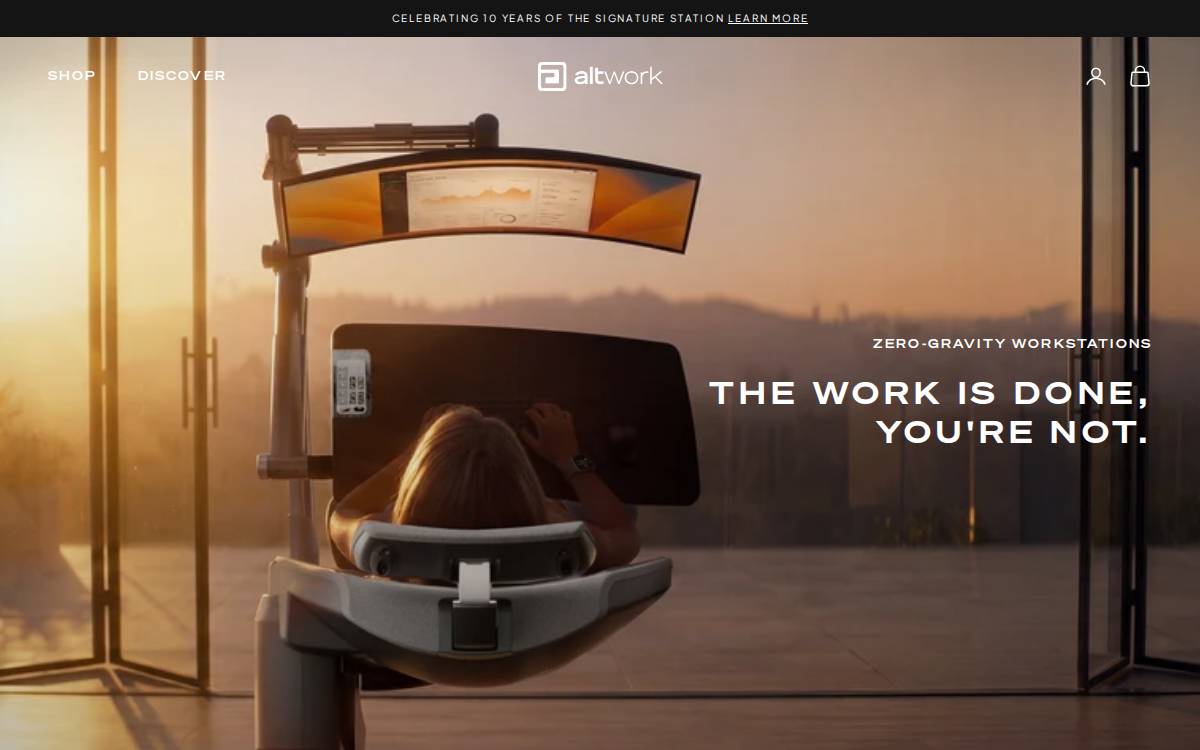 Altwork website preview