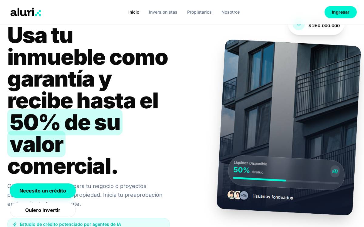 Aluri website preview