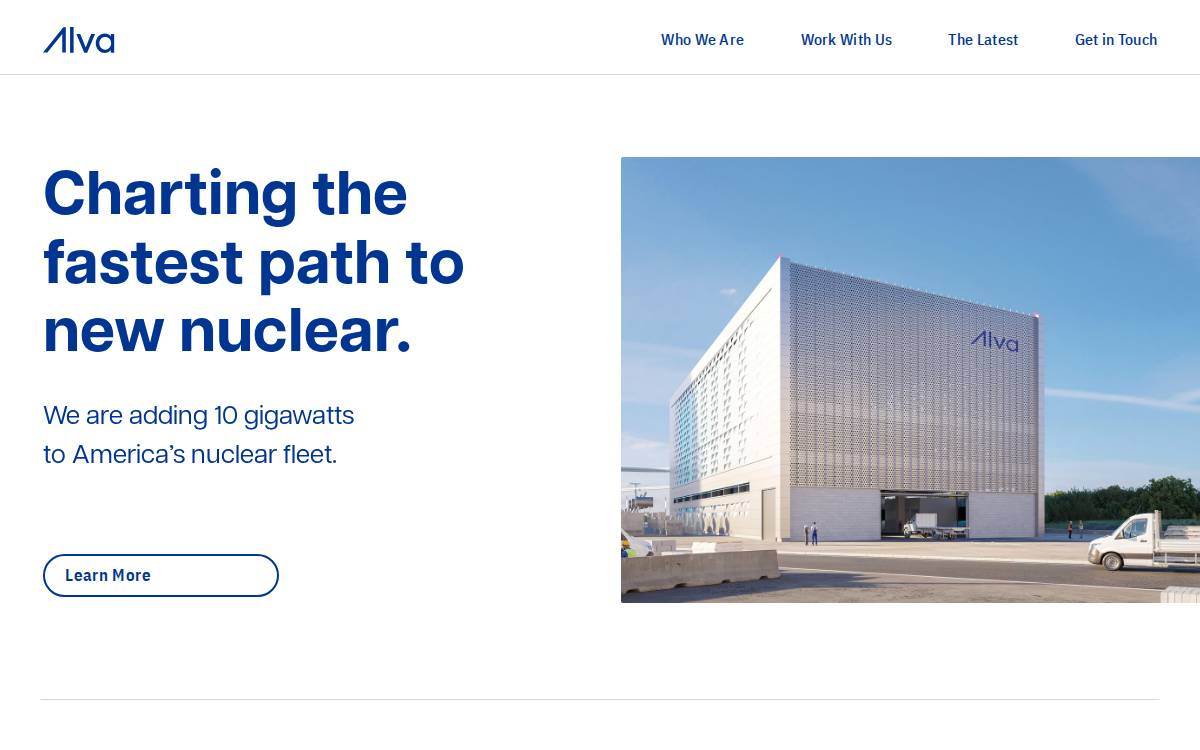 Alvaenergy website preview