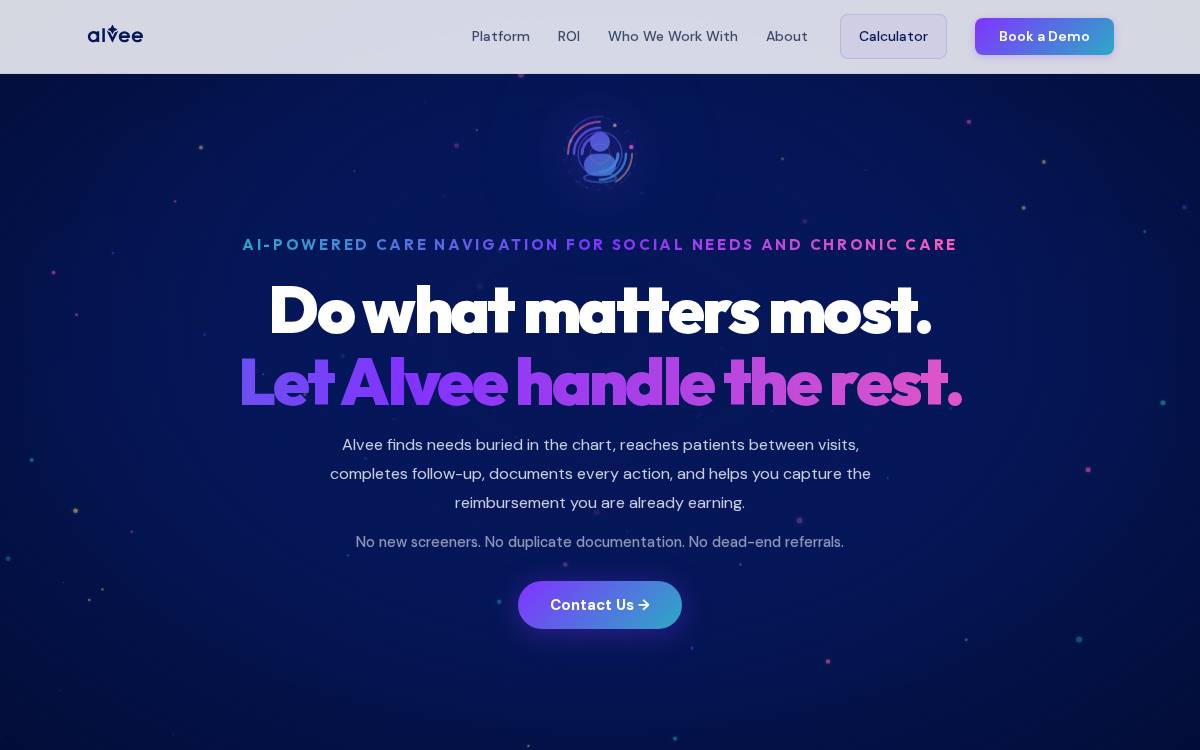 alvee website preview