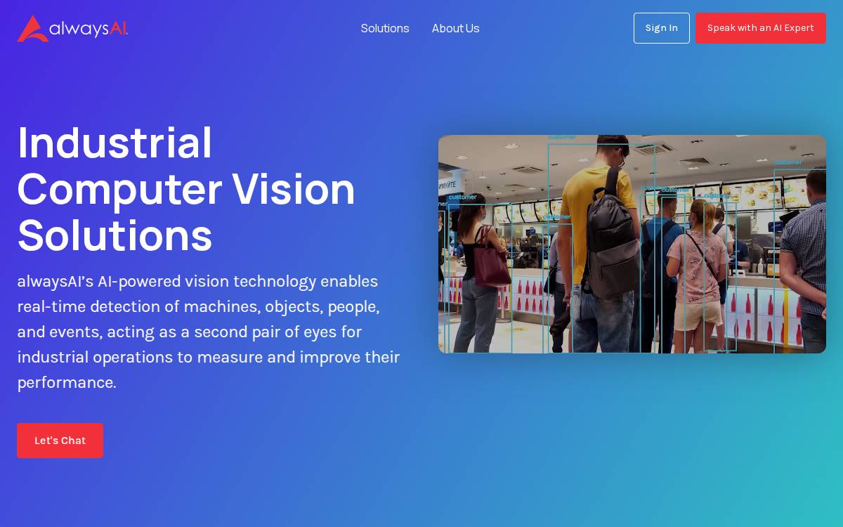 Always AI website preview