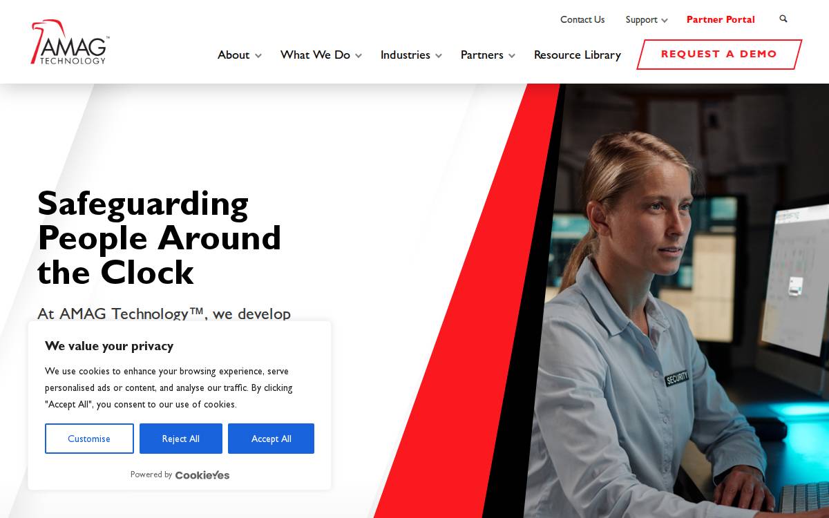 Amag website preview