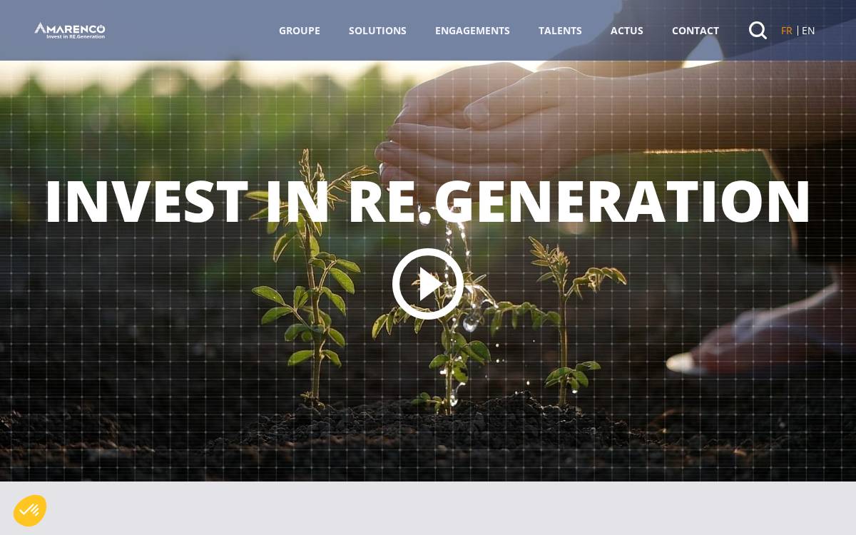 Amarenco website preview
