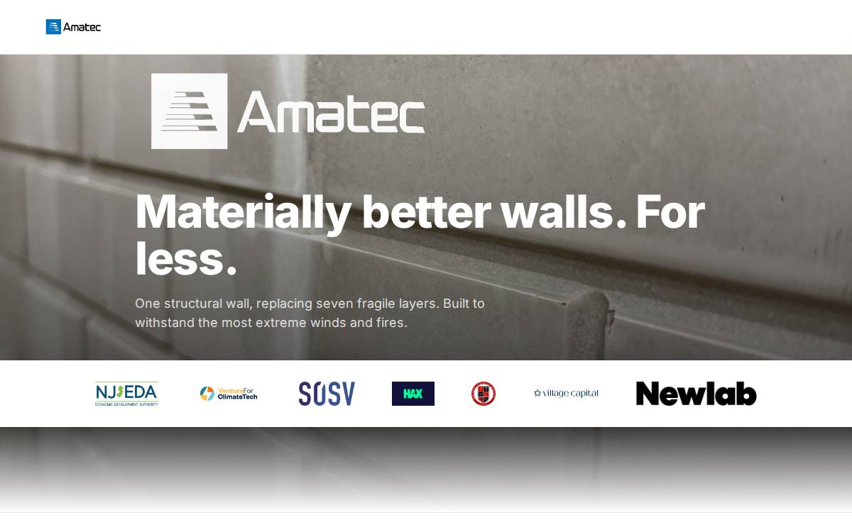 Amatec website preview