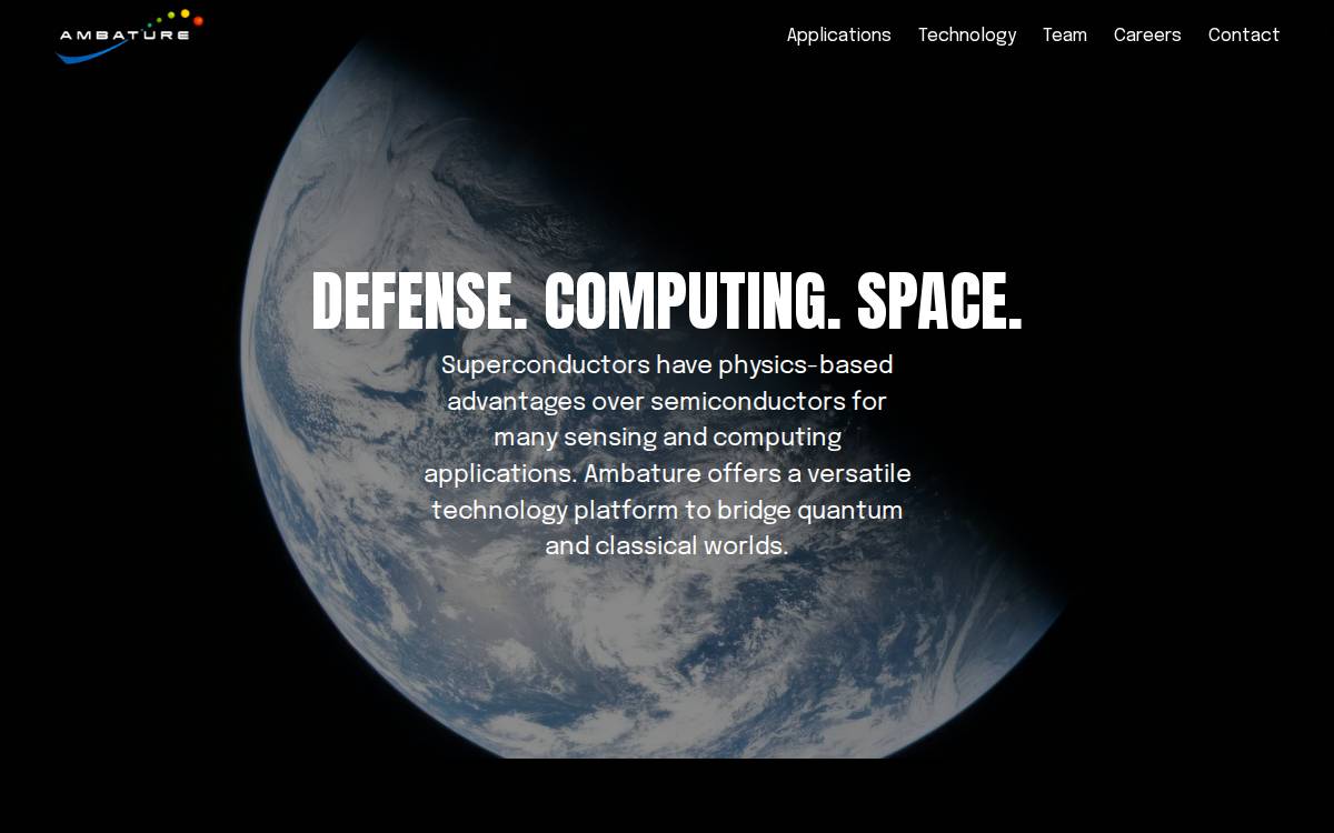 Ambature Ltd. Website website preview