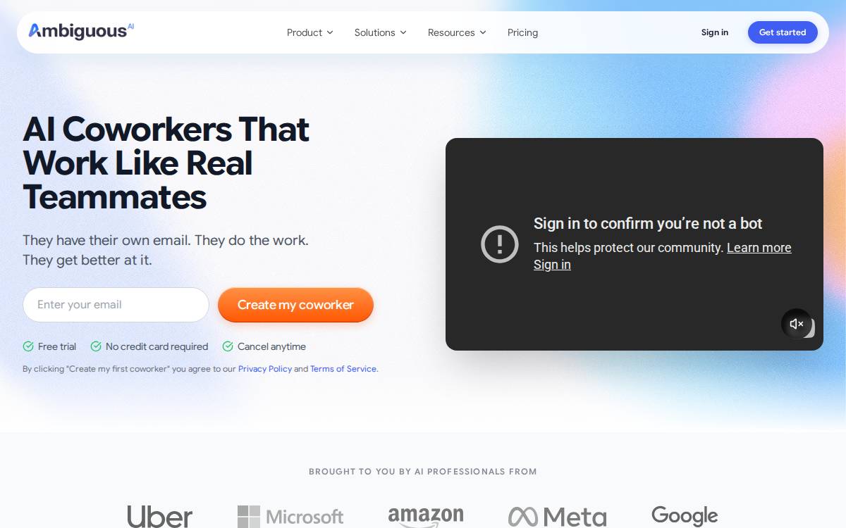 Ambiguous website preview