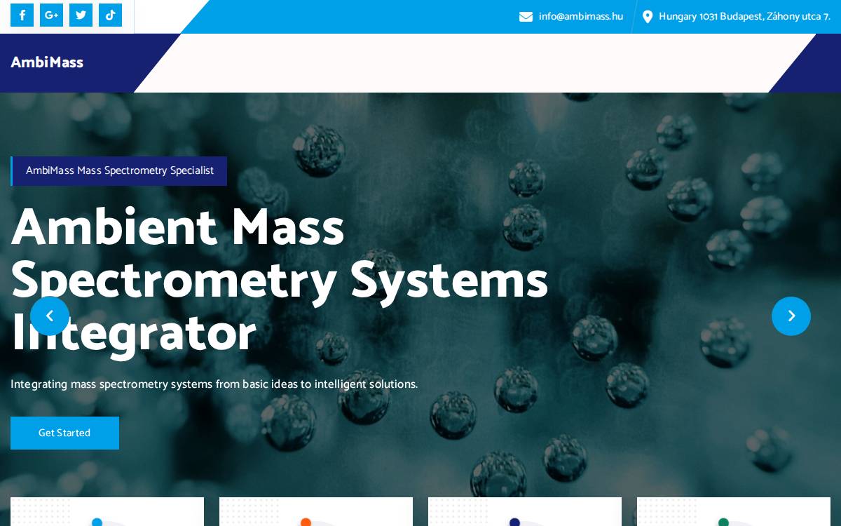 AmbiMass website preview