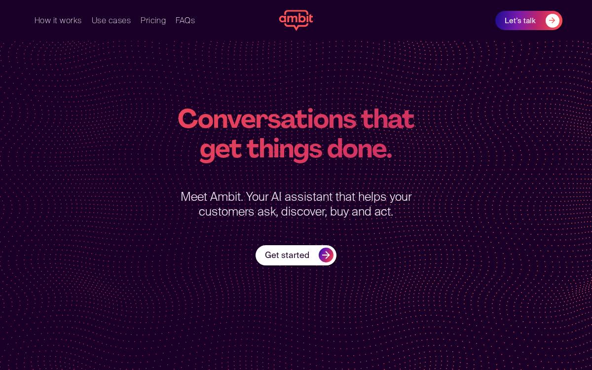 AMBIT website preview
