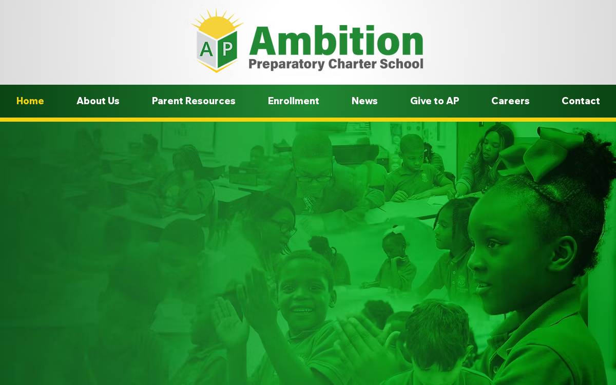 Ambitionprep website preview