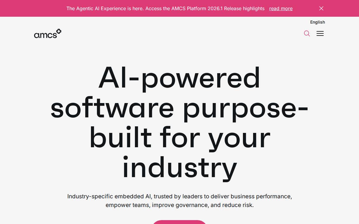 Amcsgroup website preview