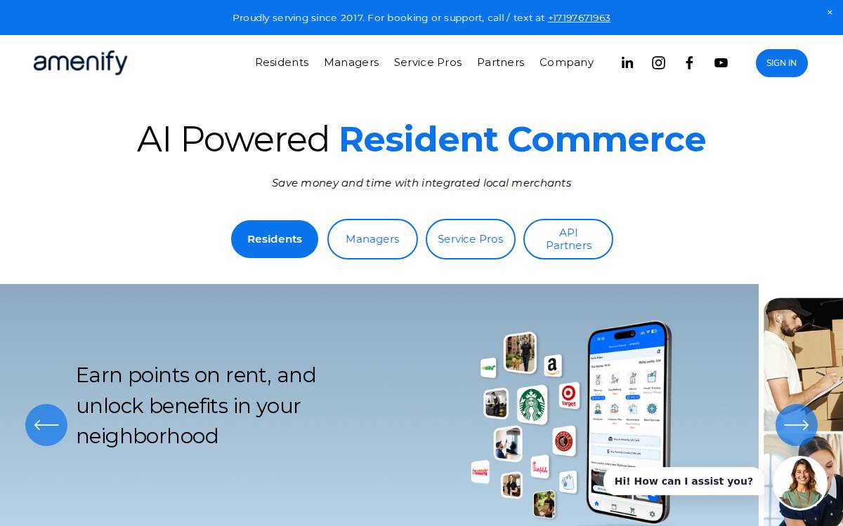 amenify site website preview