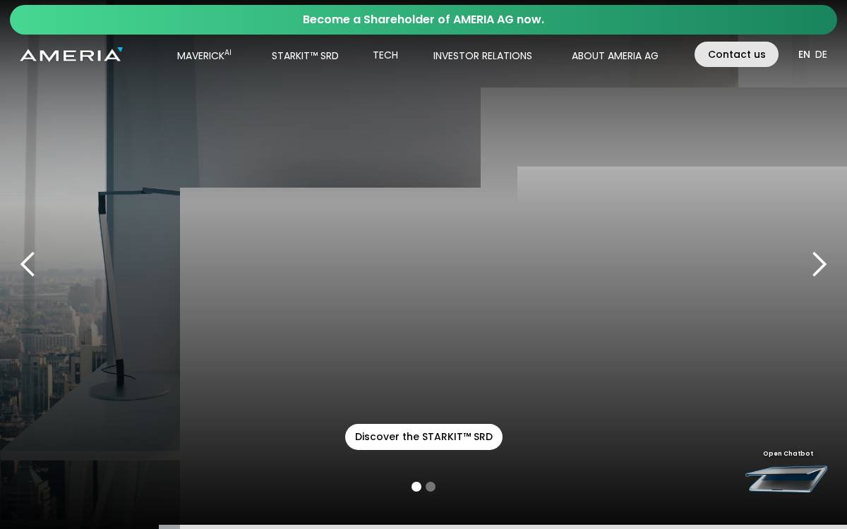 AMERIA AG website preview