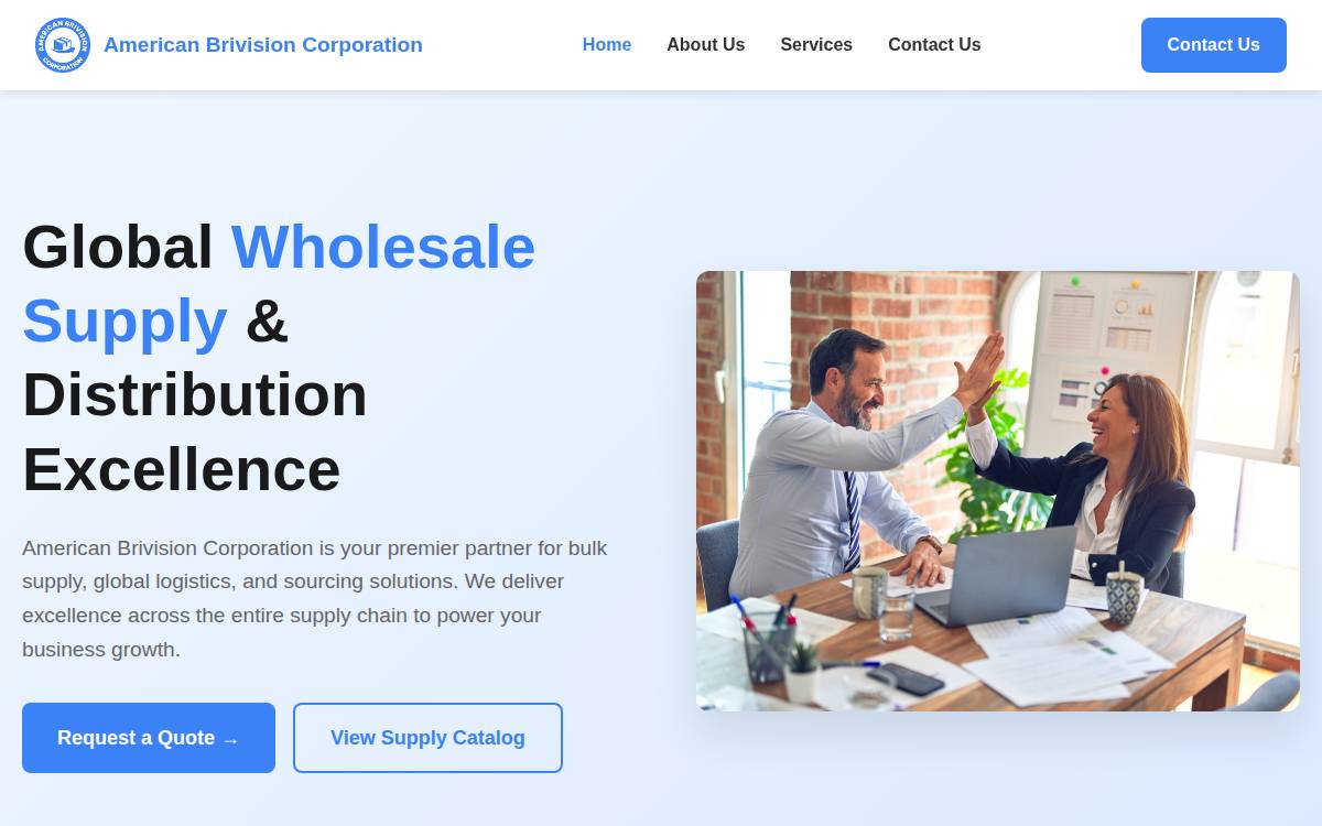 American BriVision (Holding) website preview