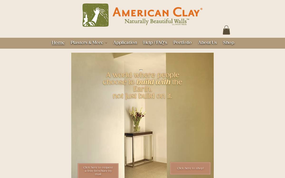 American Clay website preview