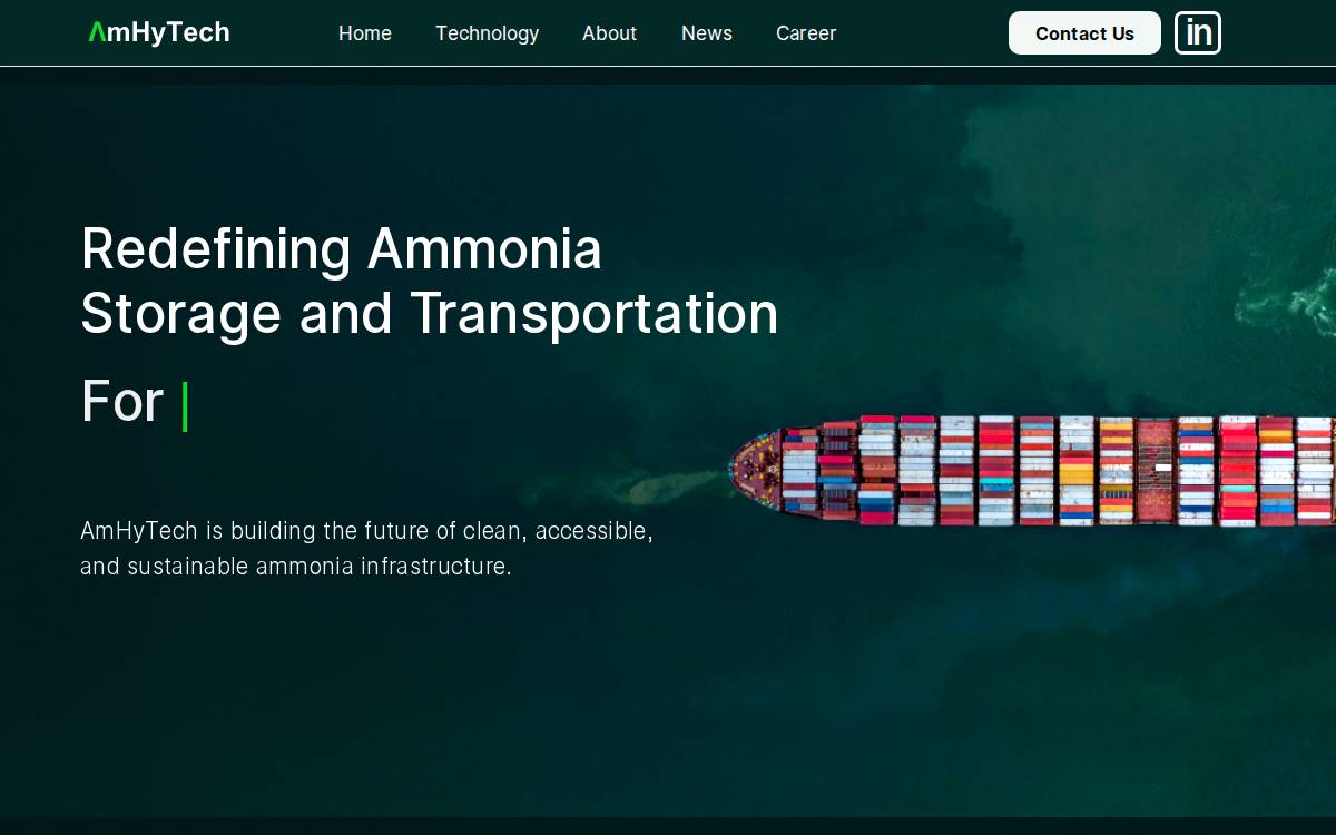 Amhytech website preview