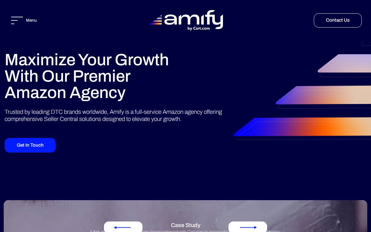 Amify website preview