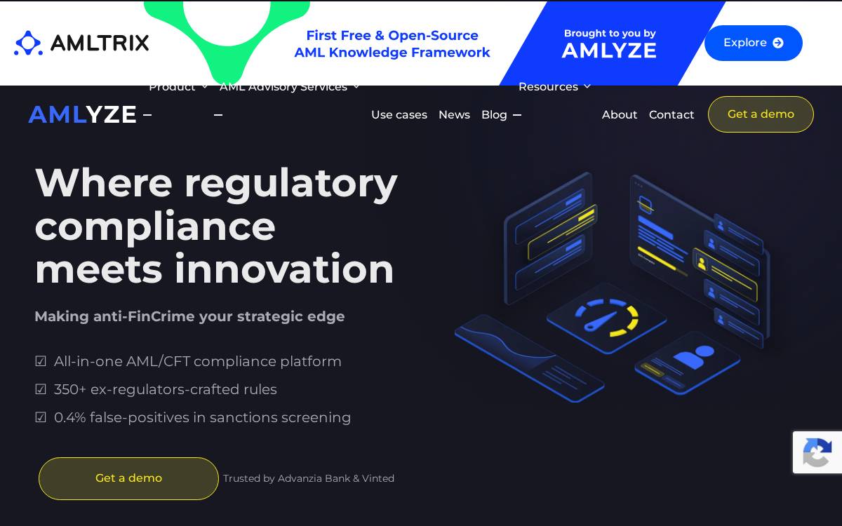 Amlyze website preview