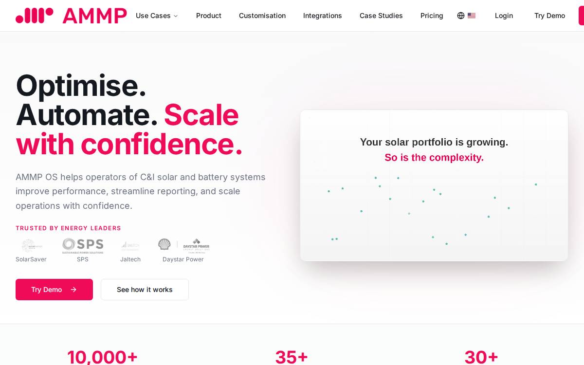 AMMP website preview