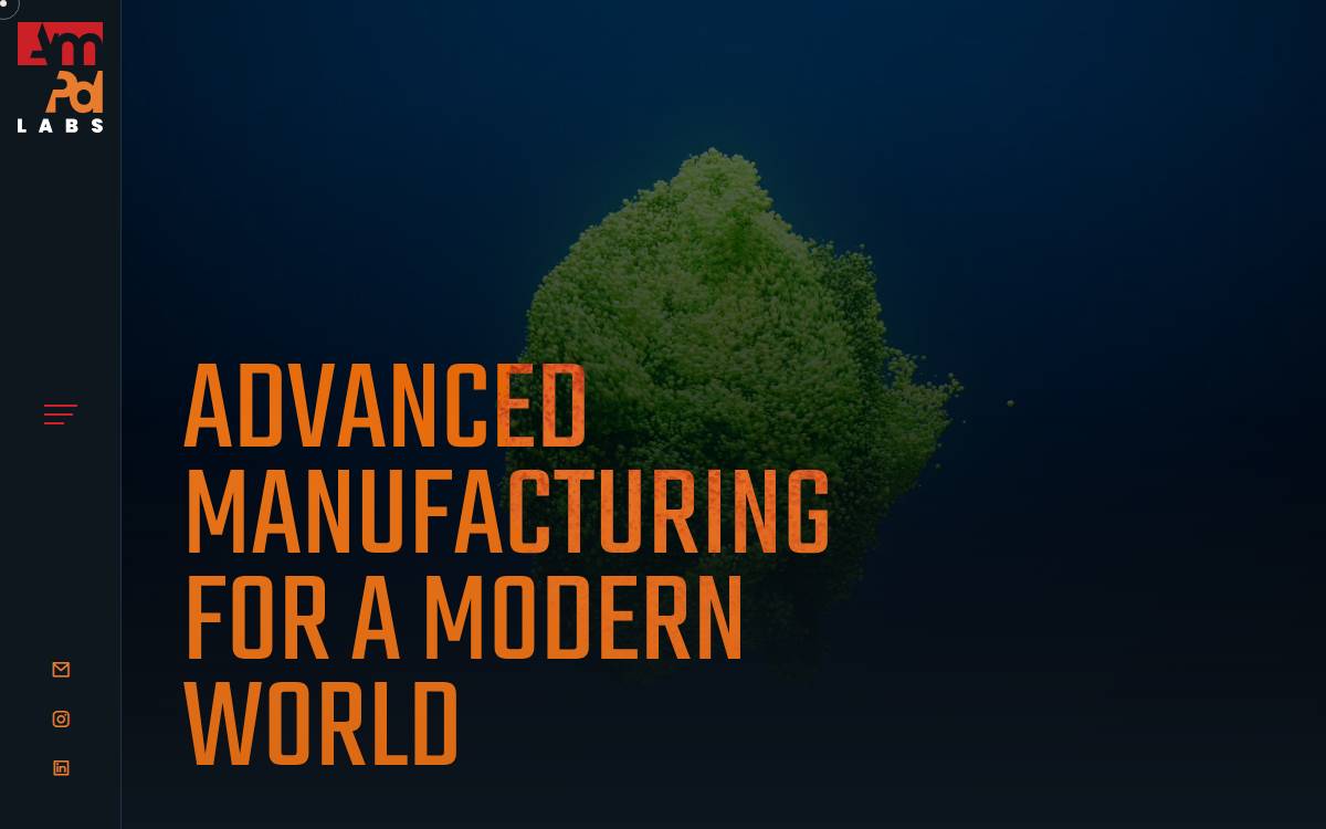 AmPd Labs website preview