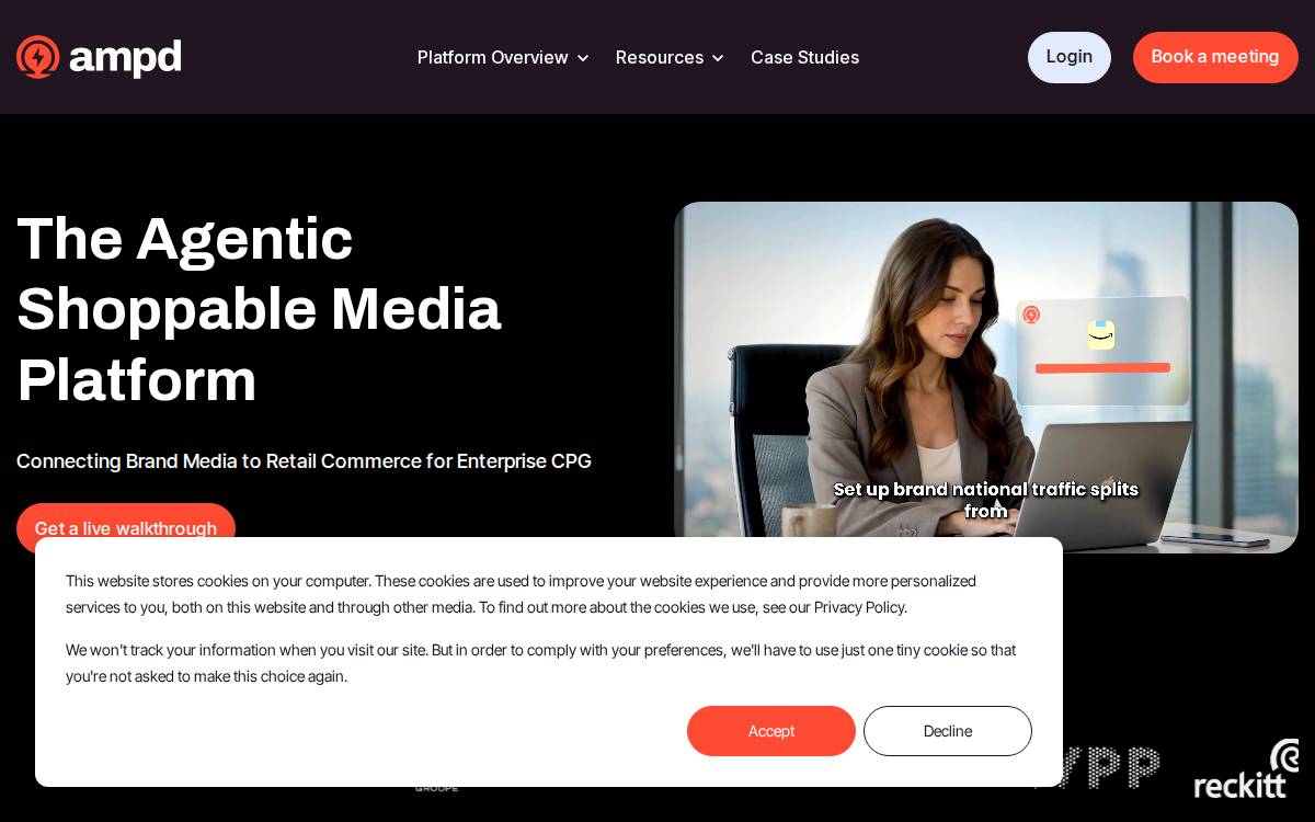 Ampd website preview