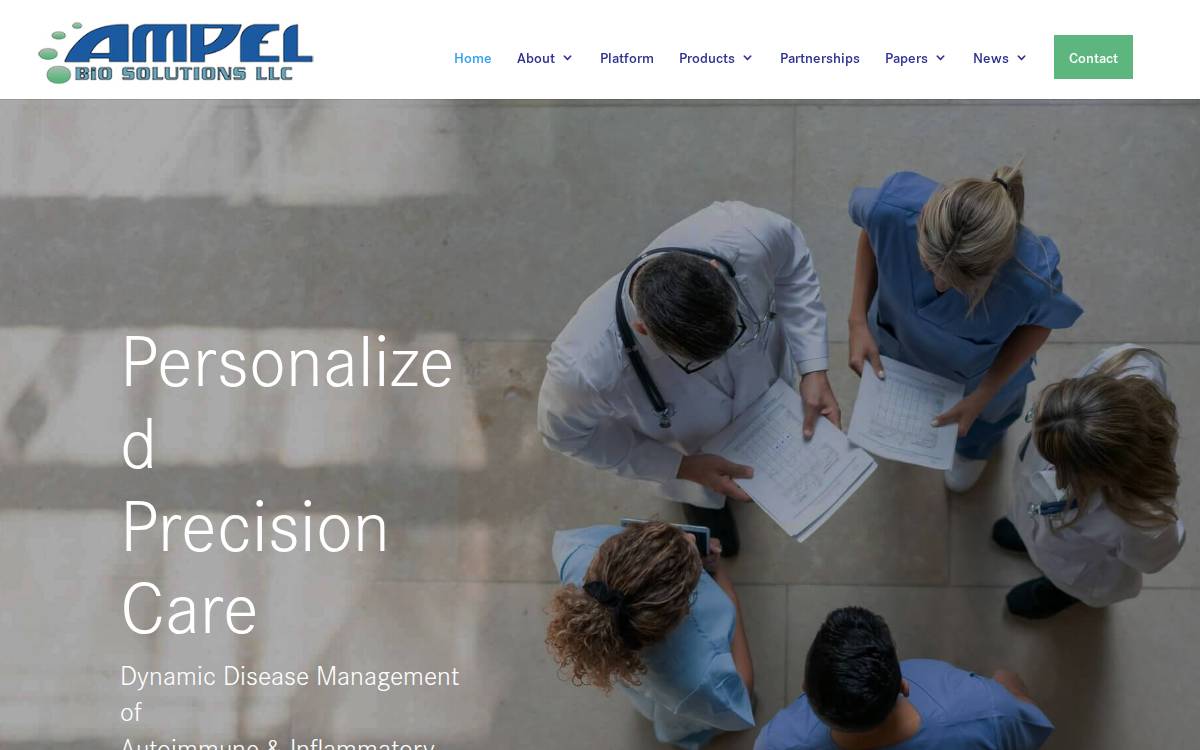 Ampel website preview