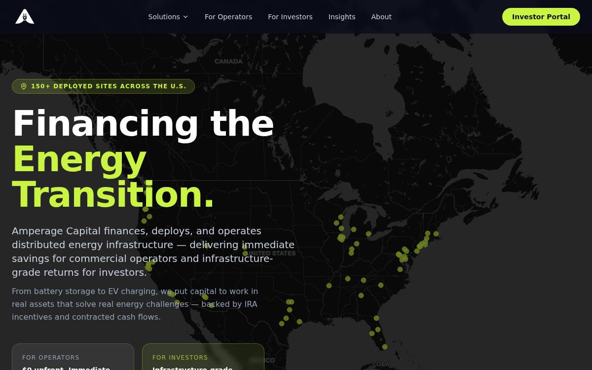 Amperagecapital website preview