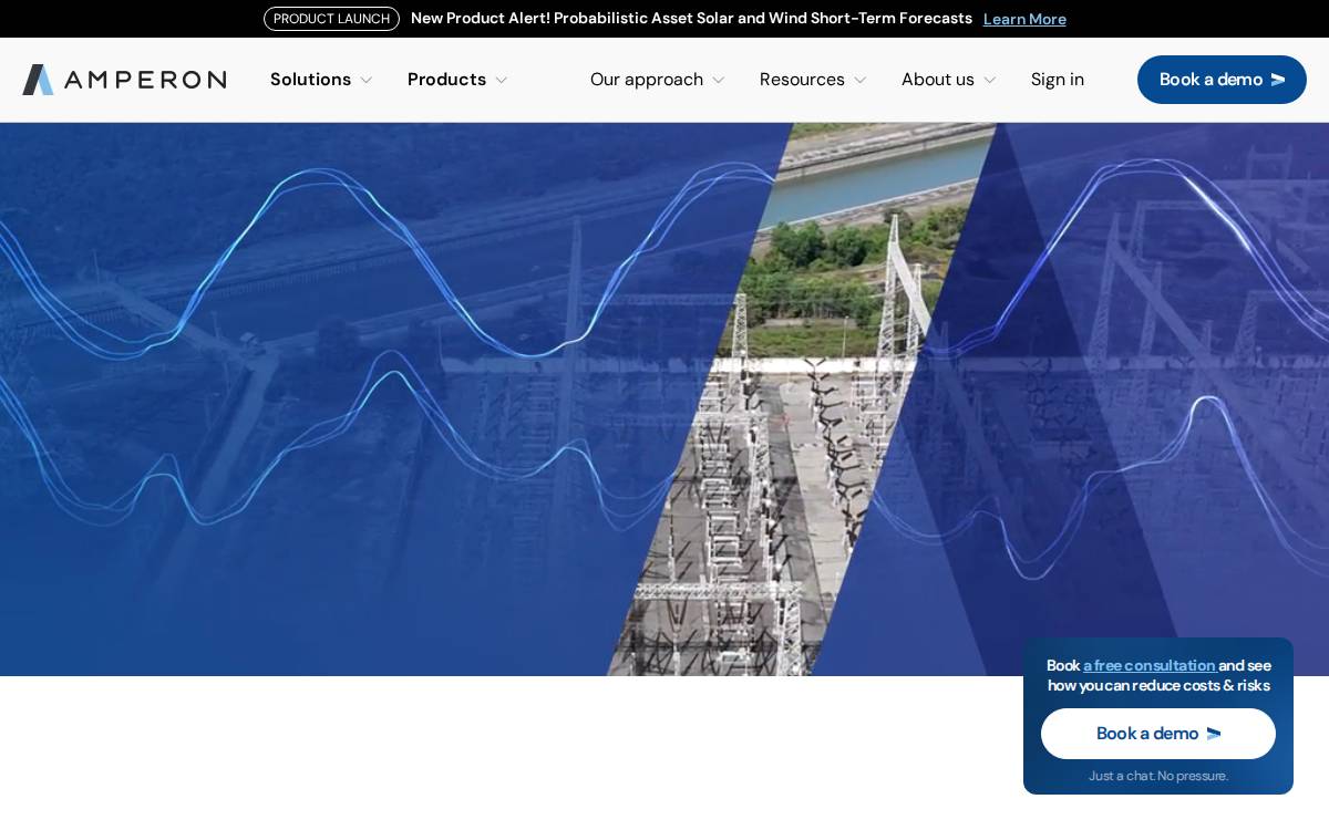 Amperon website preview
