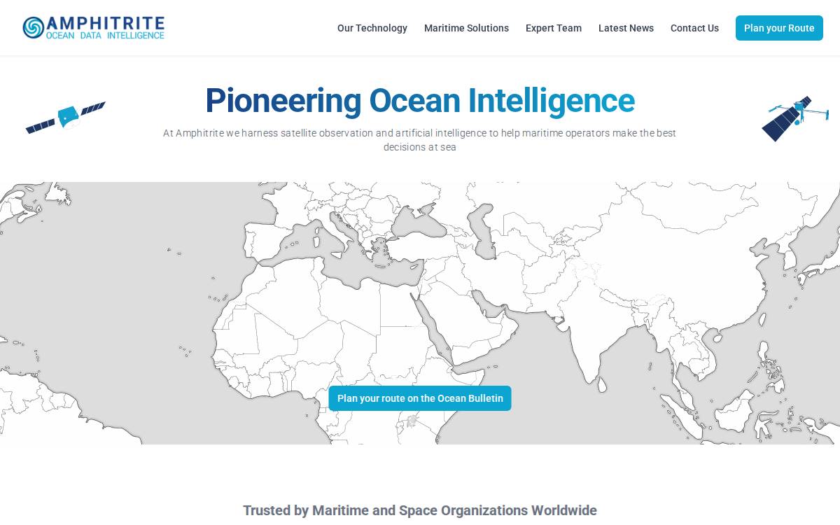 Amphitrite website preview