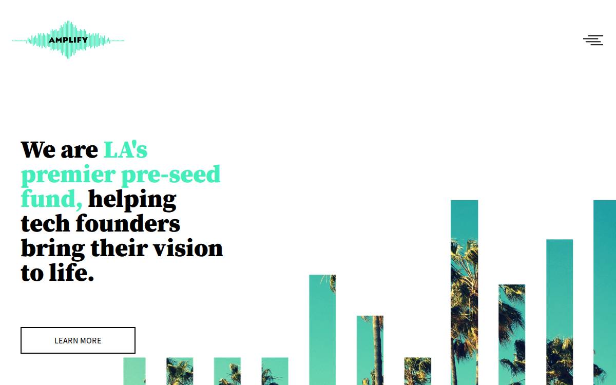 Amplify LA website preview
